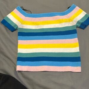 Colored crop top